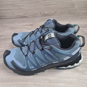 Salomon XA Pro 3D Ashley (145464) Hiking Shoes Blue [ Womens Size 9.5 ]